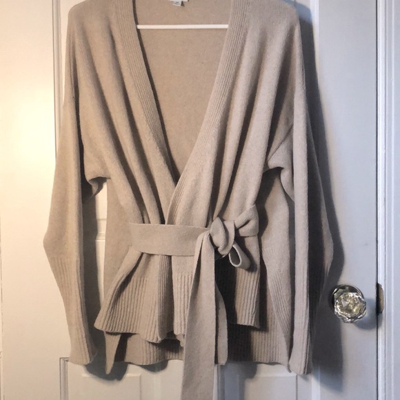 Cuyana wrap sweater Clearance